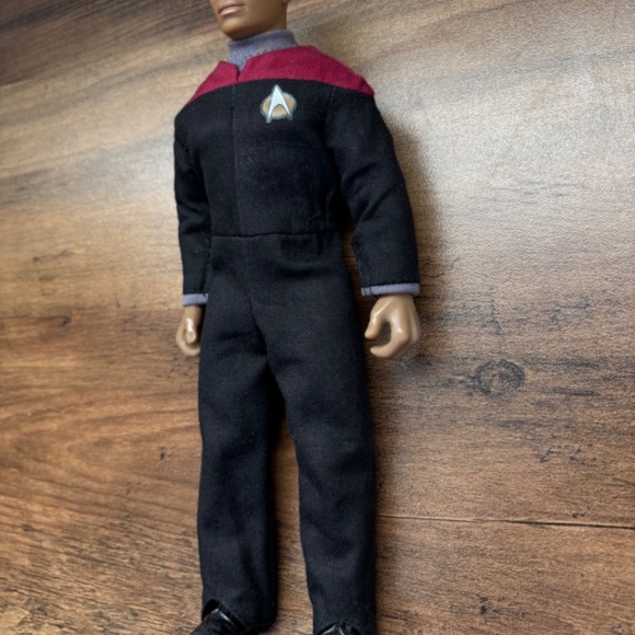 Star Trek Collector Series Commander BENJAMIN SISKO 9" Action Figure 1994 Toy - Picture 3 of 8